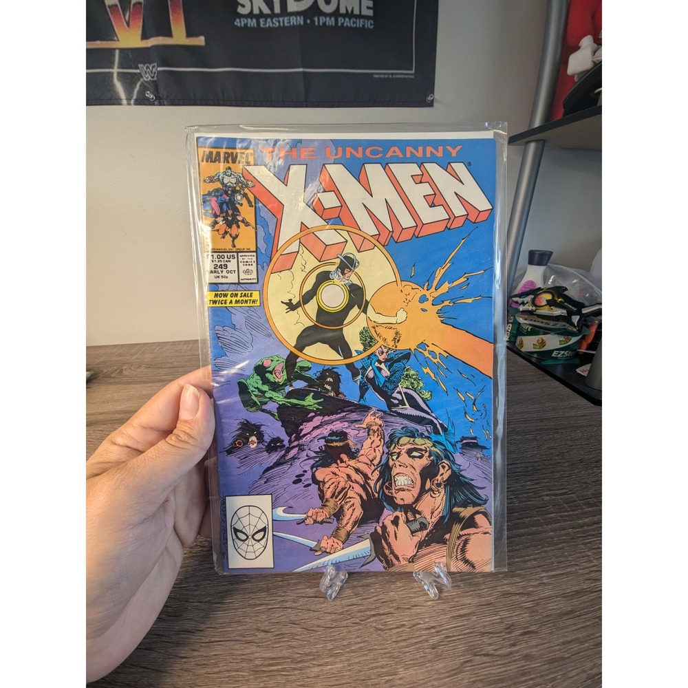 Uncanny X-Men #249 Early October Marvel Comic Book